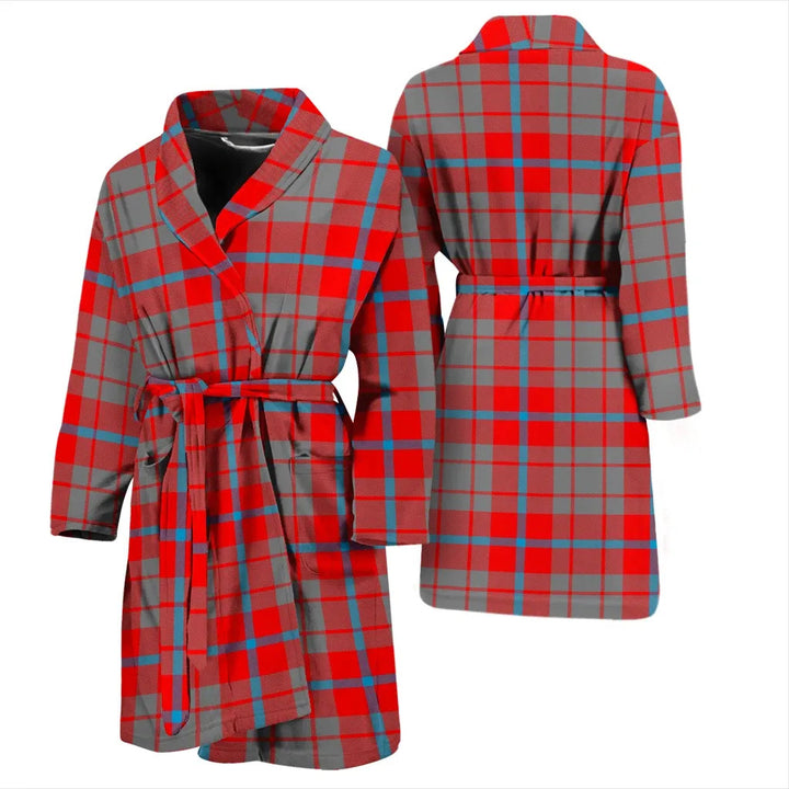 Scottish Moubray Clan Tartan Bathrobe 3