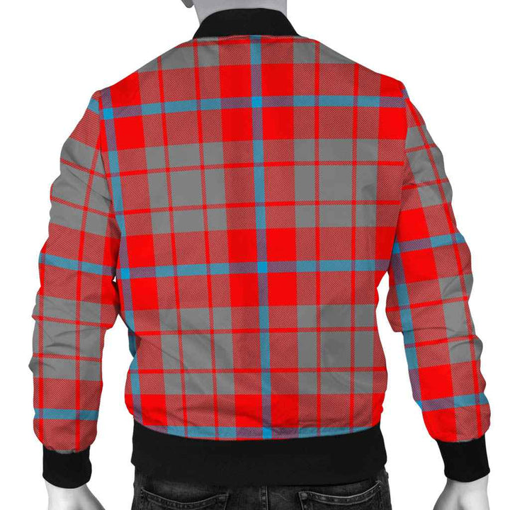 Scottish Moubray Clan Tartan Bomber Jacket Tartan Plaid 3