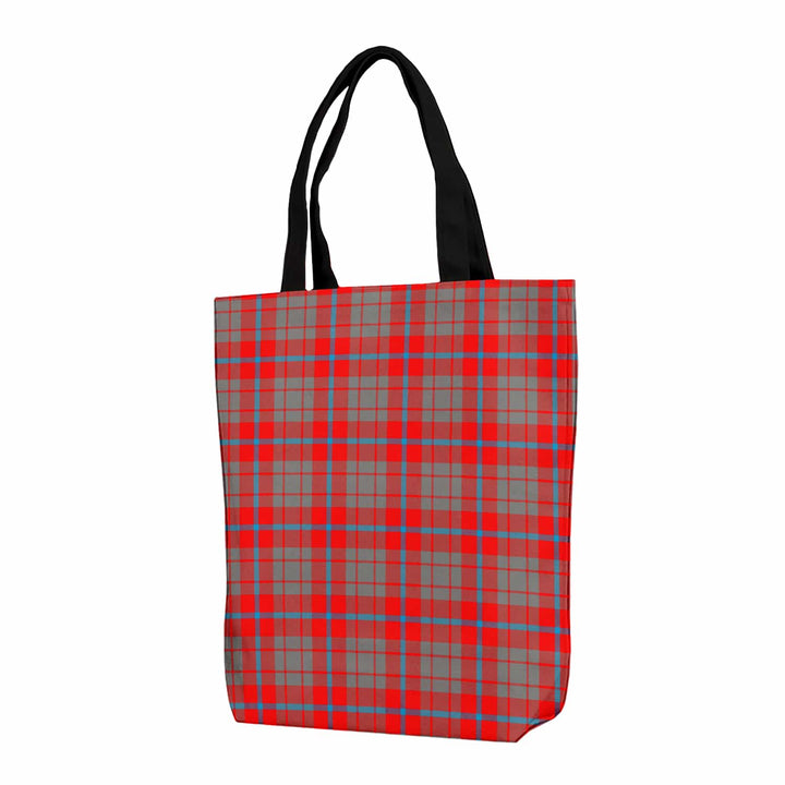 Scottish Moubray Clan Tartan Canvas Bag With Shoulder Strap Tartan Plaid 1