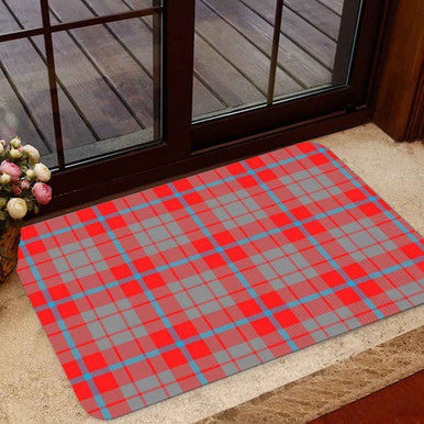 Scottish Moubray Clan Tartan Door Mat Tartan Plaid 1