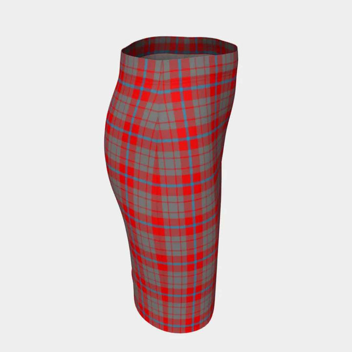 Scottish Moubray Clan Tartan Fitted Skirt Tartan Plaid 3
