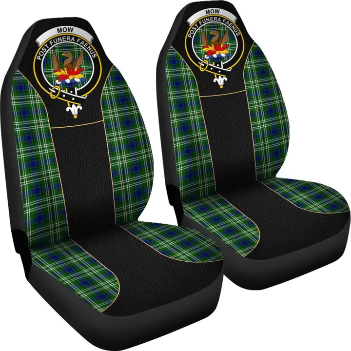 Scottish Mow Clan Crest Tartan Car Seat Covers - Special Style 4