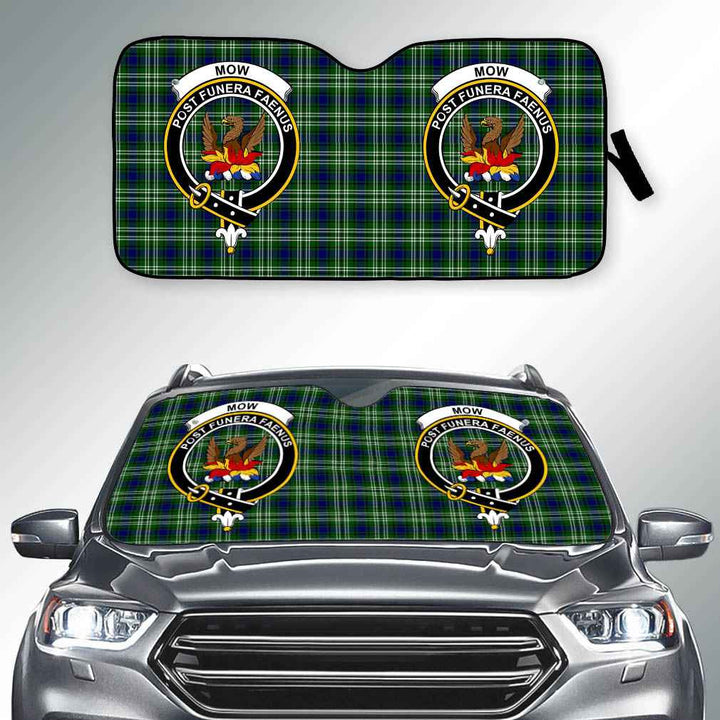 Scottish Mow Clan Crest Tartan Car Windshield Sun Shade Tartan Plaid 2