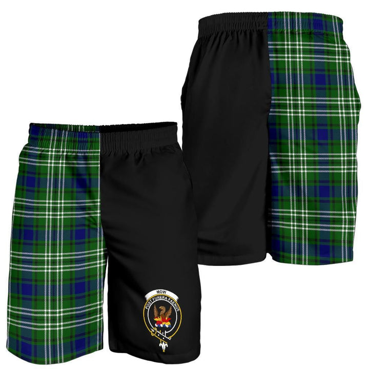 Scottish Mow Clan Crest Tartan Half of Me Men's Shorts