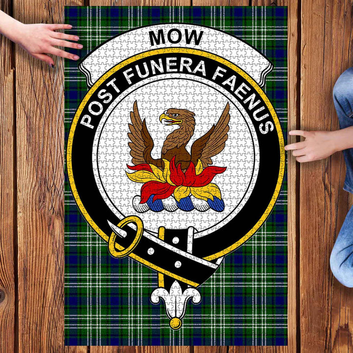 Scottish Mow Clan Crest Tartan Jigsaw Puzzle 3