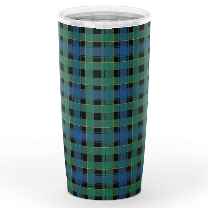 Scottish Mowat (of Inglistoun) Clan Crest Tartan Insulated Tumbler Tartan Plaid 2