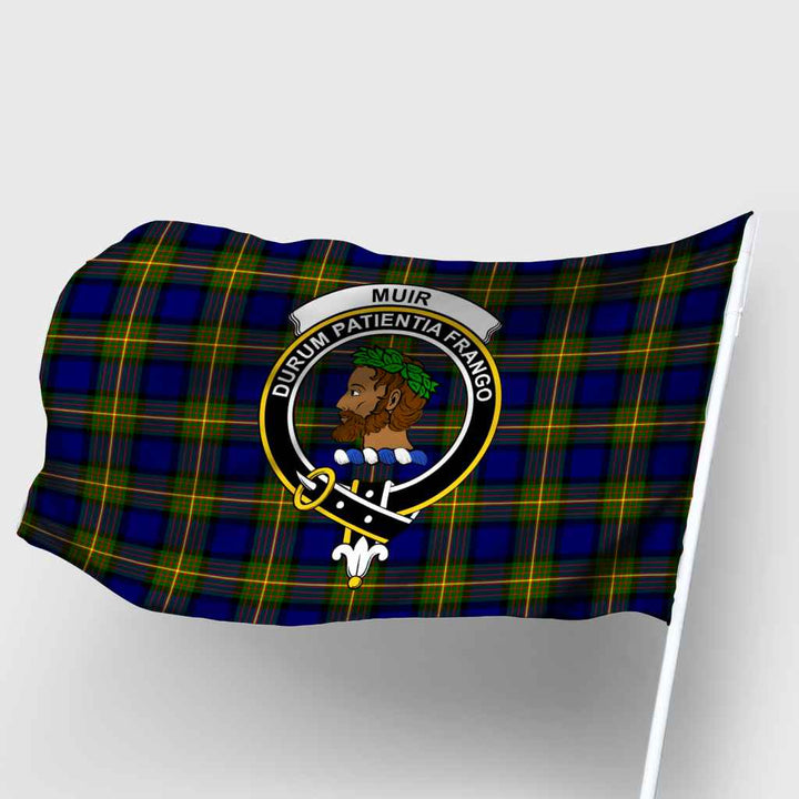Scottish Muir Clan Crest Tartan Flag Parade Tartan Plaid 2