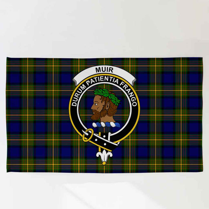 Scottish Muir Clan Crest Tartan Flag Parade Tartan Plaid 3