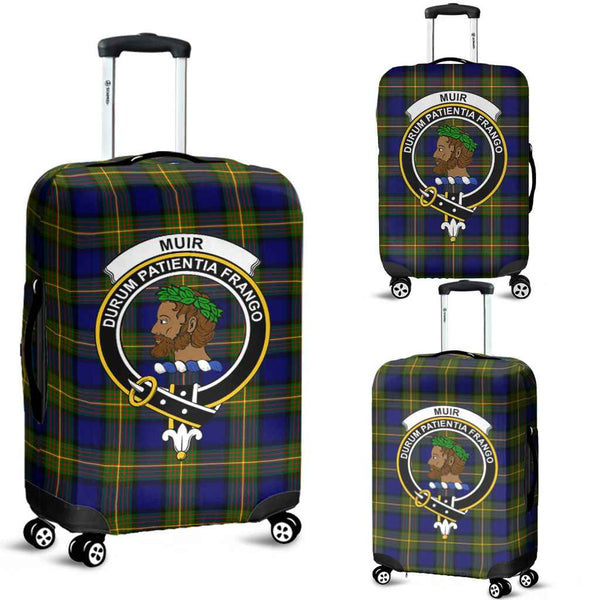 Scottish Muir Clan Crest Tartan Luggage Cover Tartan Plaid 1
