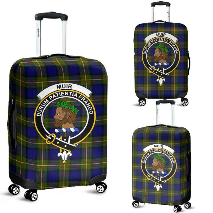 Scottish Muir Clan Crest Tartan Luggage Cover Tartan Plaid 1
