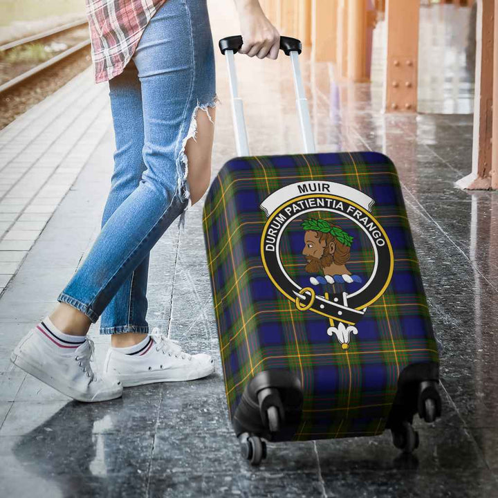 Scottish Muir Clan Crest Tartan Luggage Cover Tartan Plaid 3