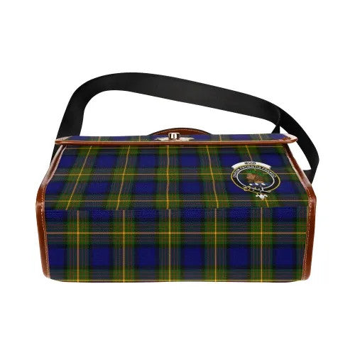 Scottish Muir Clan Crest Tartan Waterproof Canvas Bag Tartan Plaid 5