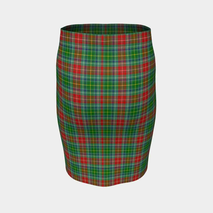 Scottish Muirhead Clan Tartan Fitted Skirt Tartan Plaid 4