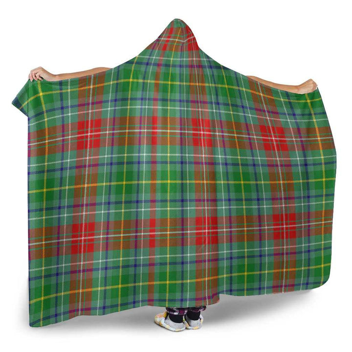 Scottish Muirhead Clan Tartan Hooded Blanket Tartan Plaid 2
