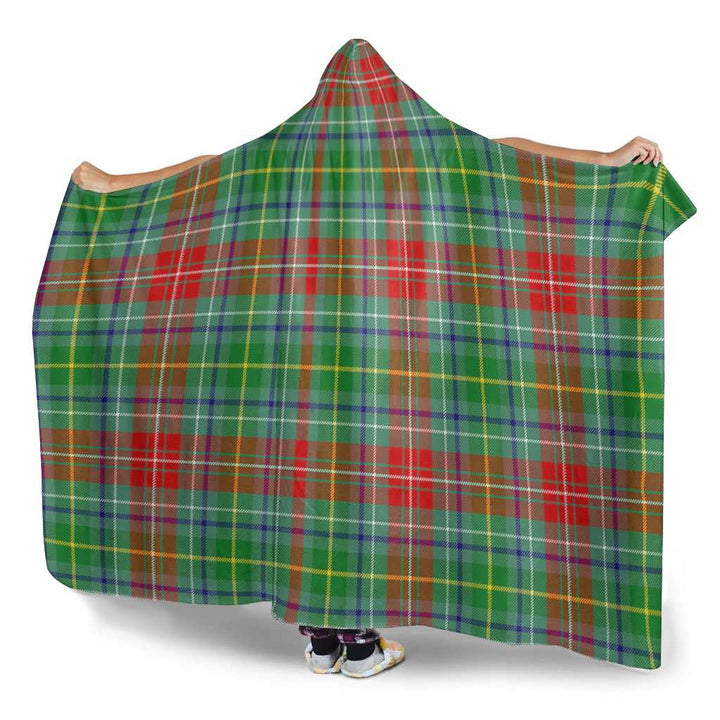 Scottish Muirhead Clan Tartan Hooded Blanket Tartan Plaid 3