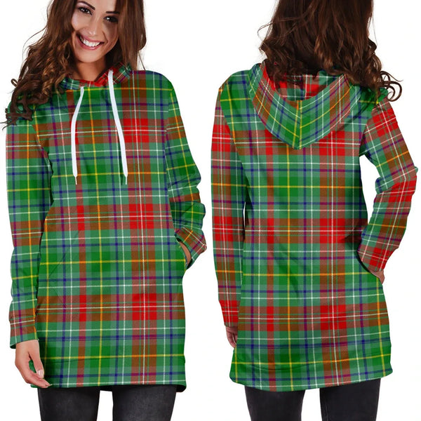 Scottish Muirhead Clan Tartan Hoodie Dress