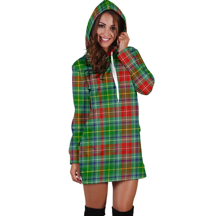 Scottish Muirhead Clan Tartan Hoodie Dress