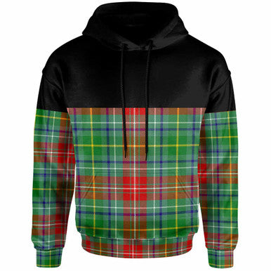Scottish Muirhead Clan Tartan Hoodie - Horizontal Style Front Side Tartan Plaid