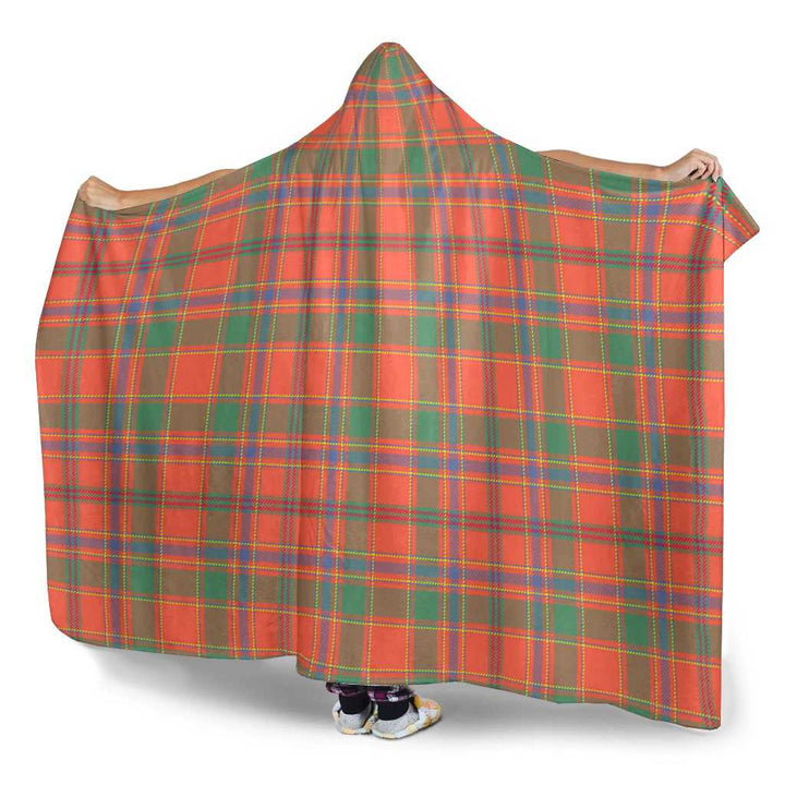 Scottish Munro Ancient Clan Tartan Hooded Blanket Tartan Plaid 3