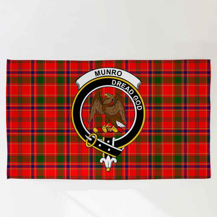 Scottish Munro Clan Crest Tartan Flag Parade Tartan Plaid 3