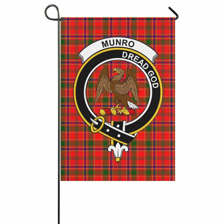 Scottish Munro Clan Crest Tartan Garden Flag Tartan Plaid 1