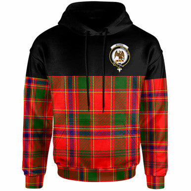 Scottish Munro Clan Crest Tartan Hoodie - Horizontal Style Front Side Tartan Plaid