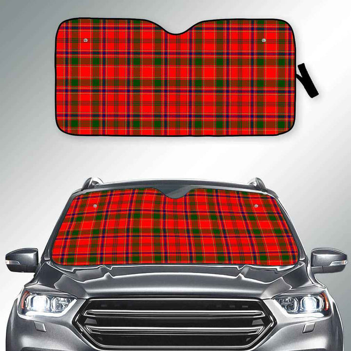 Scottish Munro Modern Clan Tartan Car Windshield Sun Shade Tartan Plaid 2