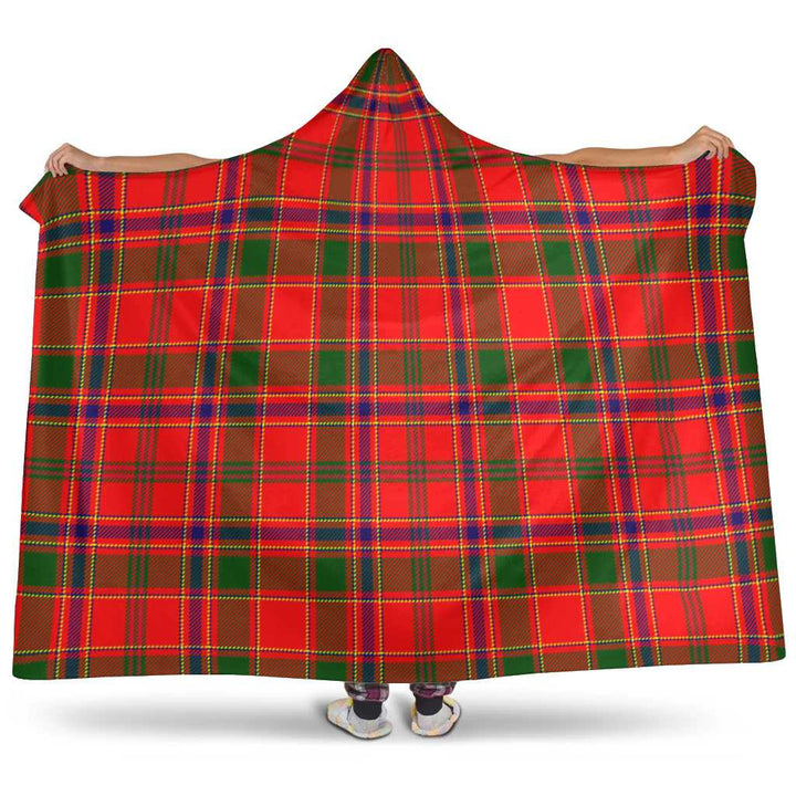 Scottish Munro Modern Clan Tartan Hooded Blanket Tartan Plaid 1