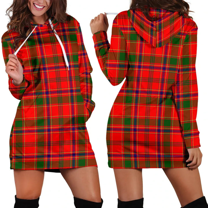 Scottish Munro Modern Clan Tartan Hoodie Dress