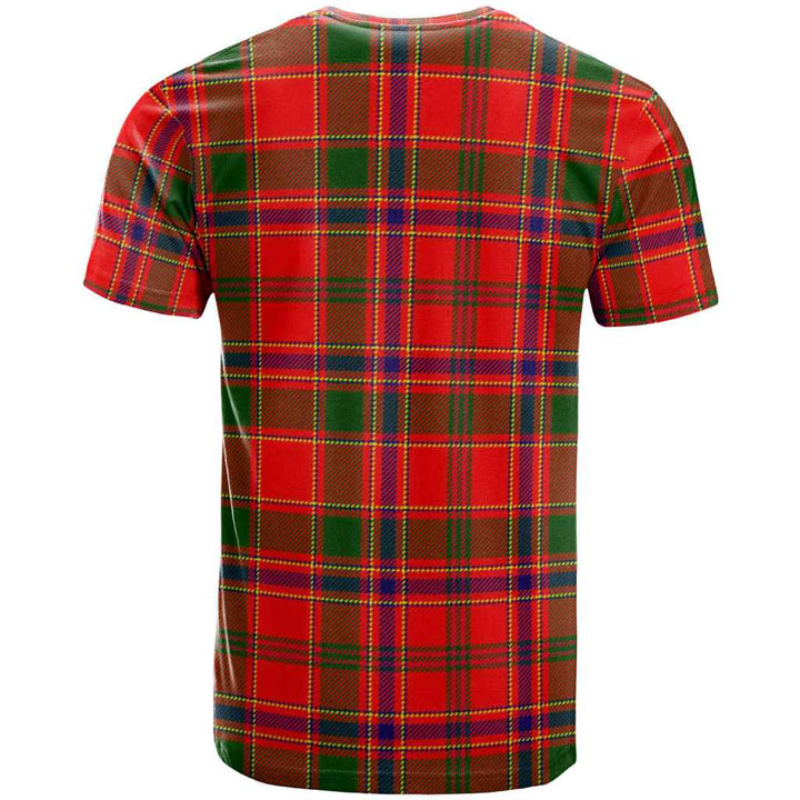 Scottish Munro Modern Clan Tartan T-Shirt Back Side Tartan Plaid