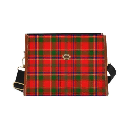 Scottish Munro Modern Clan Tartan Waterproof Canvas Bag Tartan Plaid 1