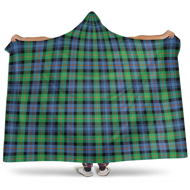 Scottish Murray of Atholl Ancient Clan Tartan Hooded Blanket Tartan Plaid 1