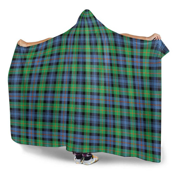 Scottish Murray of Atholl Ancient Clan Tartan Hooded Blanket Tartan Plaid 3