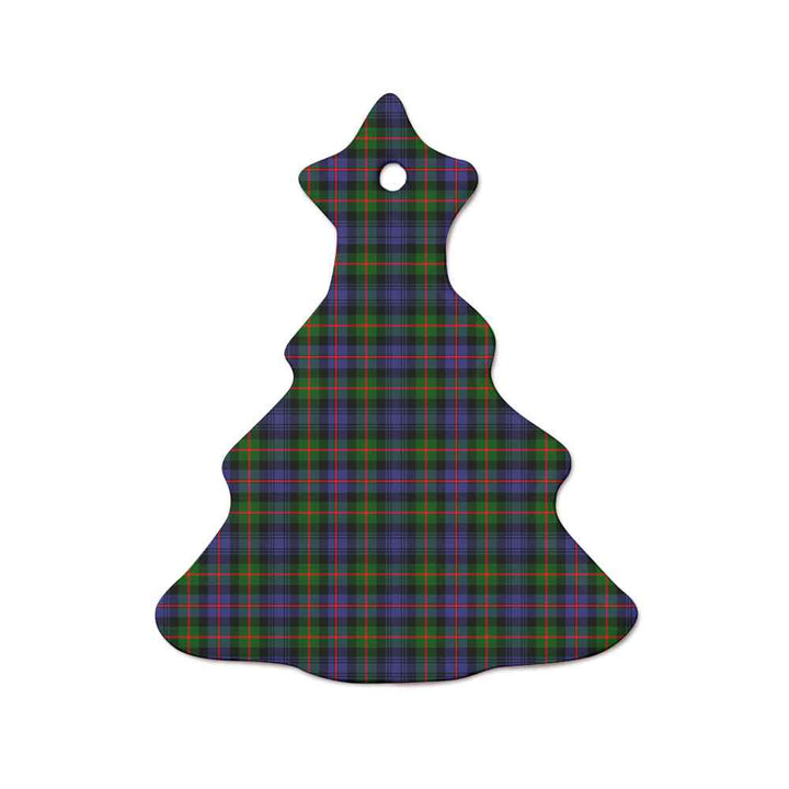 Scottish Murray of Atholl Modern Clan Tartan Ceramic Ornament  Tree Shape Tartan Plaid