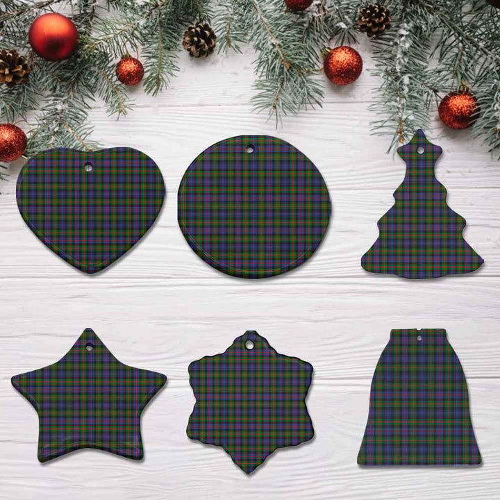 Scottish Murray of Atholl Modern Clan Tartan Ceramic Ornament All Tartan Plaid
