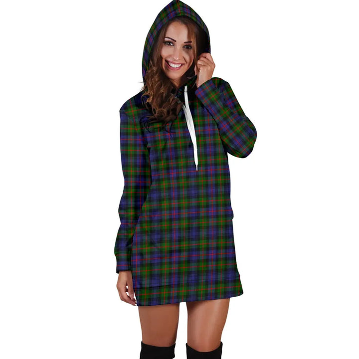 Scottish Murray of Atholl Modern Clan Tartan Hoodie Dress