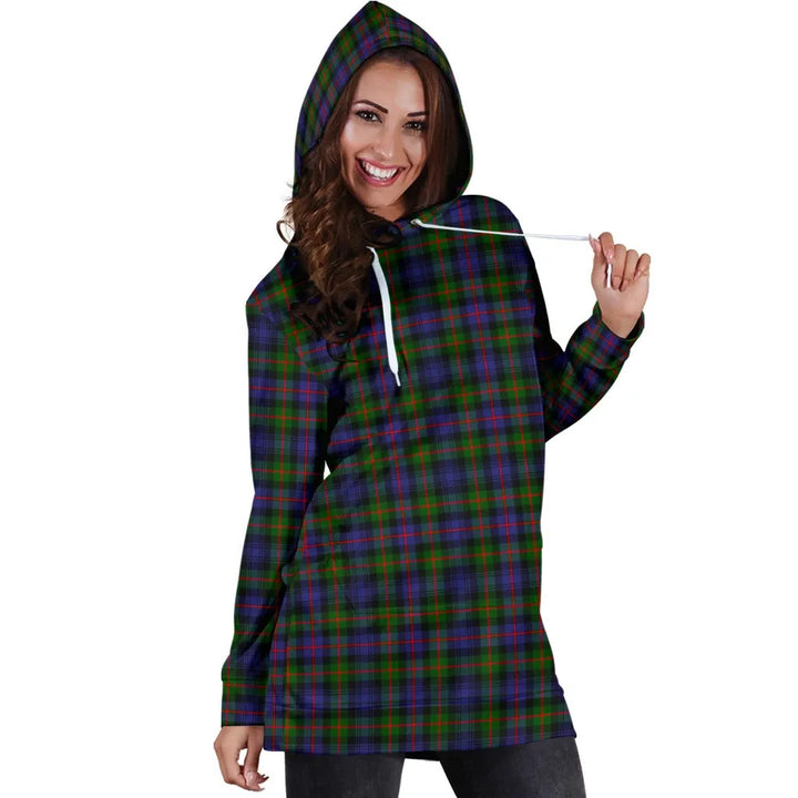 Scottish Murray of Atholl Modern Clan Tartan Hoodie Dress