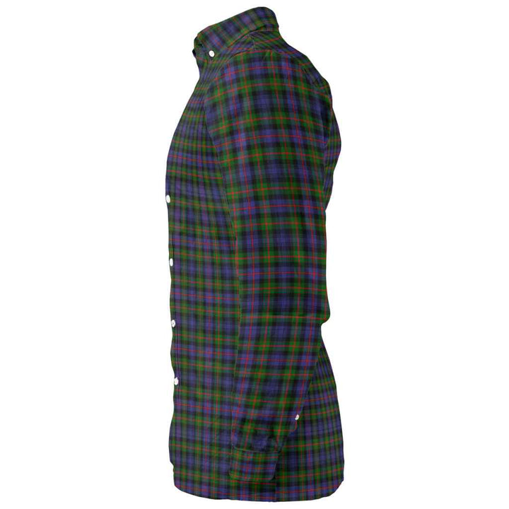 Scottish Murray of Atholl Modern Clan Tartan Long Sleeve Shirt Tartan Plaid