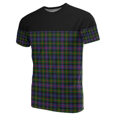 Scottish Murray of Atholl Modern Clan Tartan T-Shirt Horizontal Style Front Side Tartan Plaid
