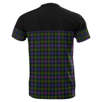 Scottish Murray of Atholl Modern Clan Tartan T-Shirt Horizontal Style Back Side Tartan Plaid