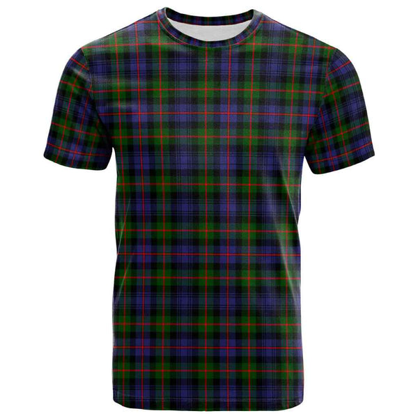 Scottish Murray of Atholl Modern Clan Tartan T-Shirt Front Side Tartan Plaid