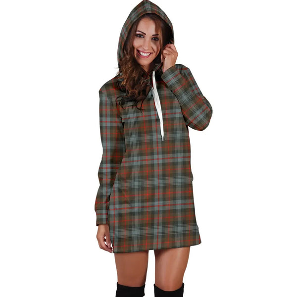 Scottish Murray of Atholl Weathered Clan Tartan Hoodie Dress