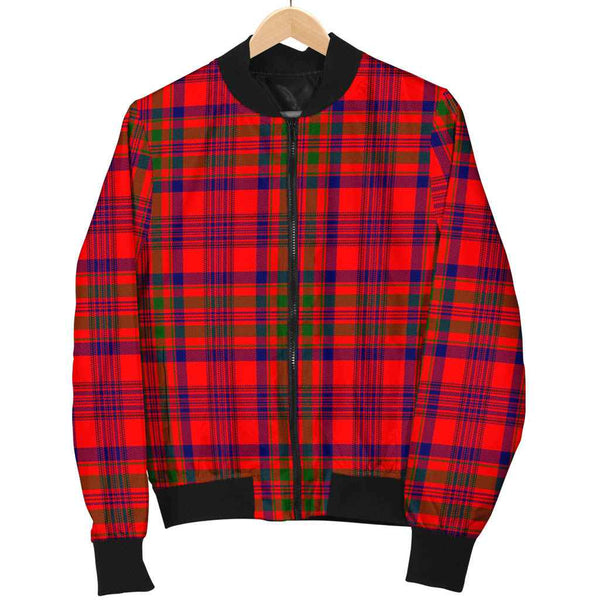 Scottish Murray of Tulloch Modern Clan Tartan Bomber Jacket Tartan Plaid 1