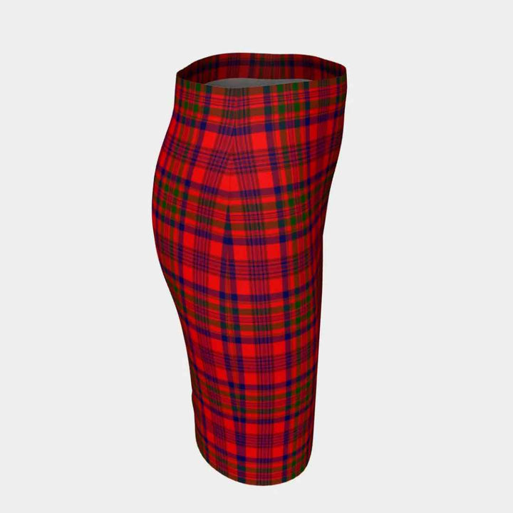 Scottish Murray of Tulloch Modern Clan Tartan Fitted Skirt Tartan Plaid 3