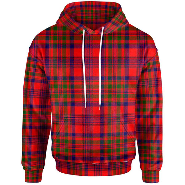 Scottish Murray of Tulloch Modern Clan Tartan Hoodie Front Side Tartan Plaid