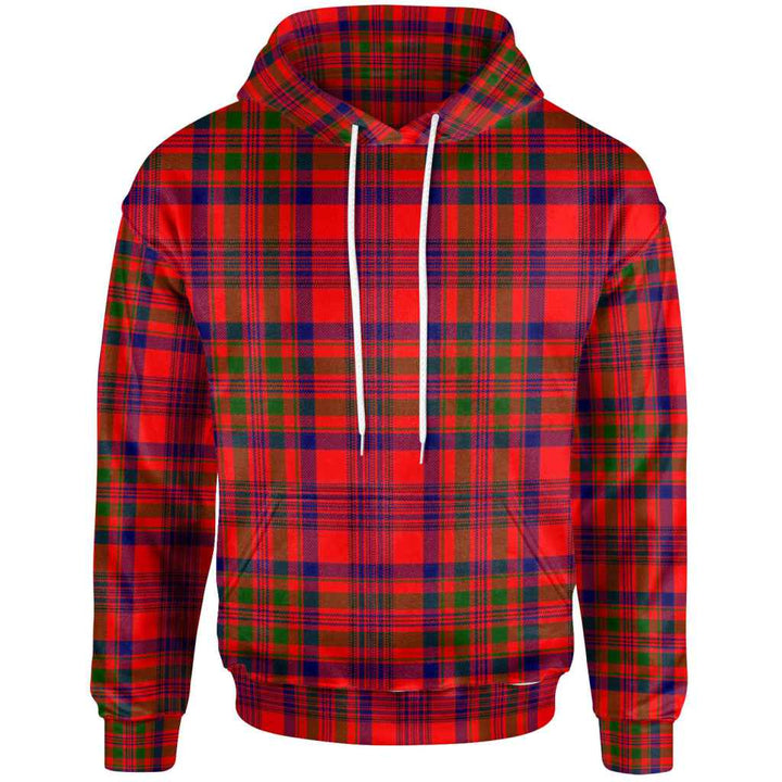 Scottish Murray of Tulloch Modern Clan Tartan Hoodie Front Side Tartan Plaid