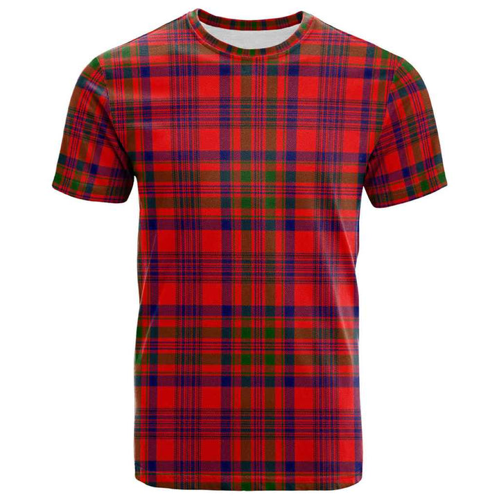 Scottish Murray of Tulloch Modern Clan Tartan T-Shirt Front Side Tartan Plaid