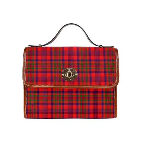 Scottish Murray of Tulloch Modern Clan Tartan Waterproof Canvas Bag Tartan Plaid 2