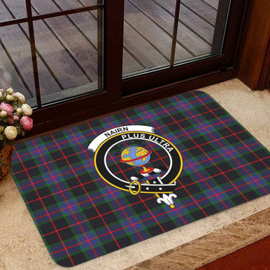 Scottish Nairn Clan Crest Tartan Door Mat Tartan Plaid 1