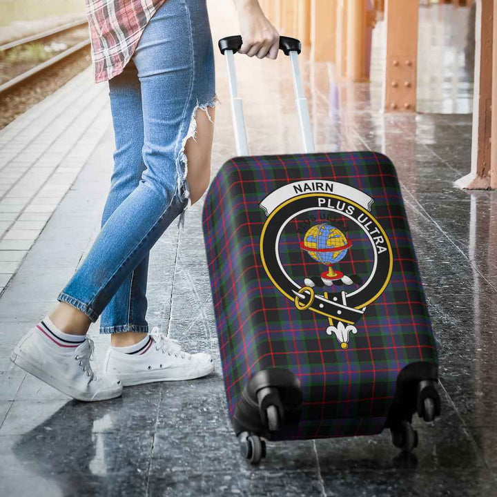 Scottish Nairn Clan Crest Tartan Luggage Cover Tartan Plaid 3